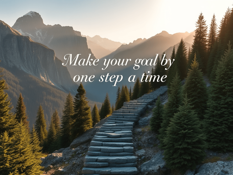 How to Break Big Goals into Small, Achievable&nbsp;Steps